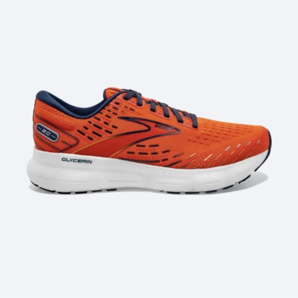 Brooks Glycerin 20 Running Shoes Orange/Blue
